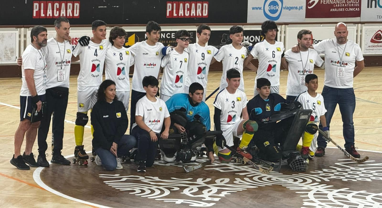 SELEÇÃO DA MADEIRA EM DESTAQUE NO HÓQUEI EM PATINS