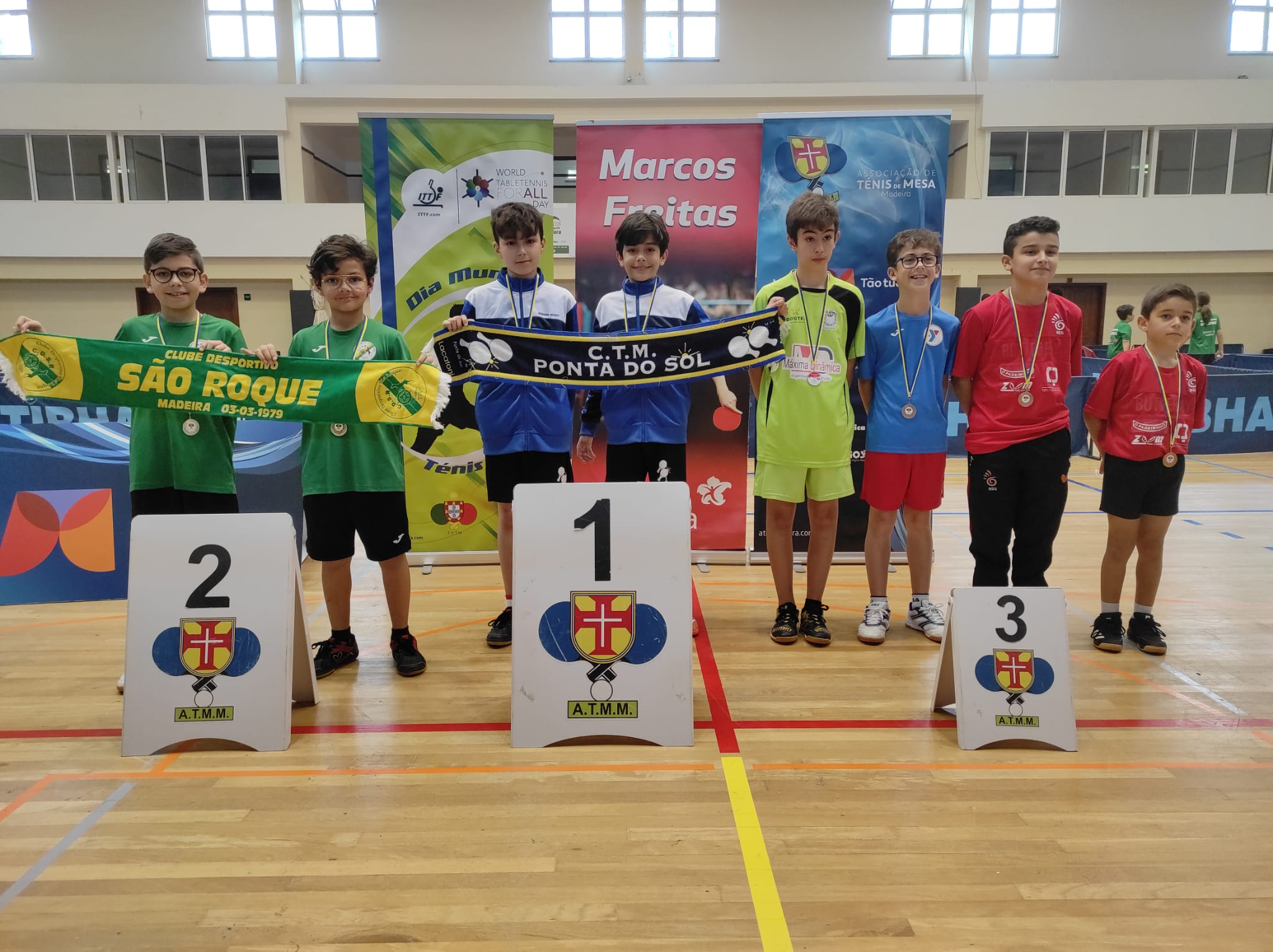 podio sub12 masculinos