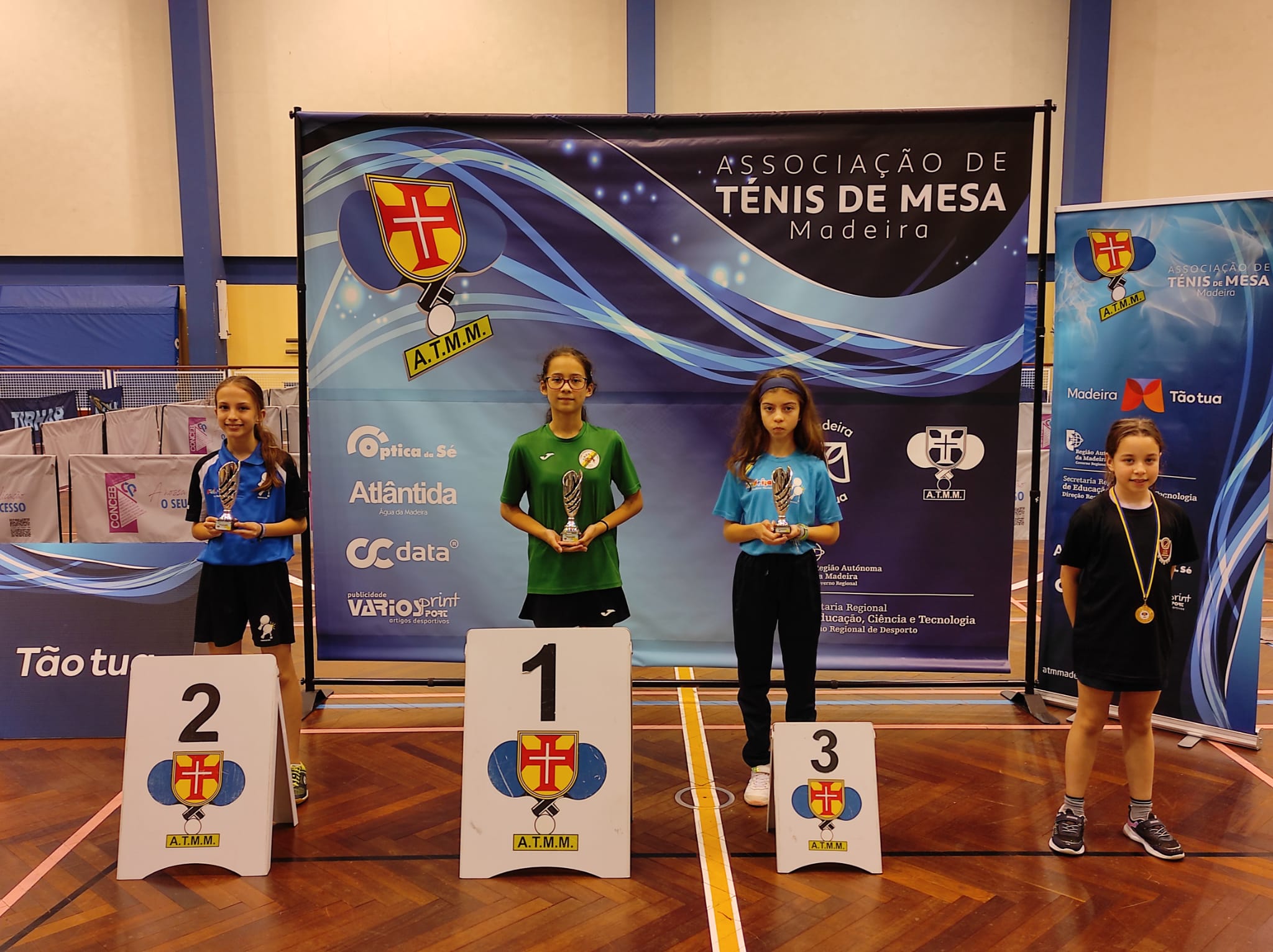 PODIO SUB 11 FEMININOS